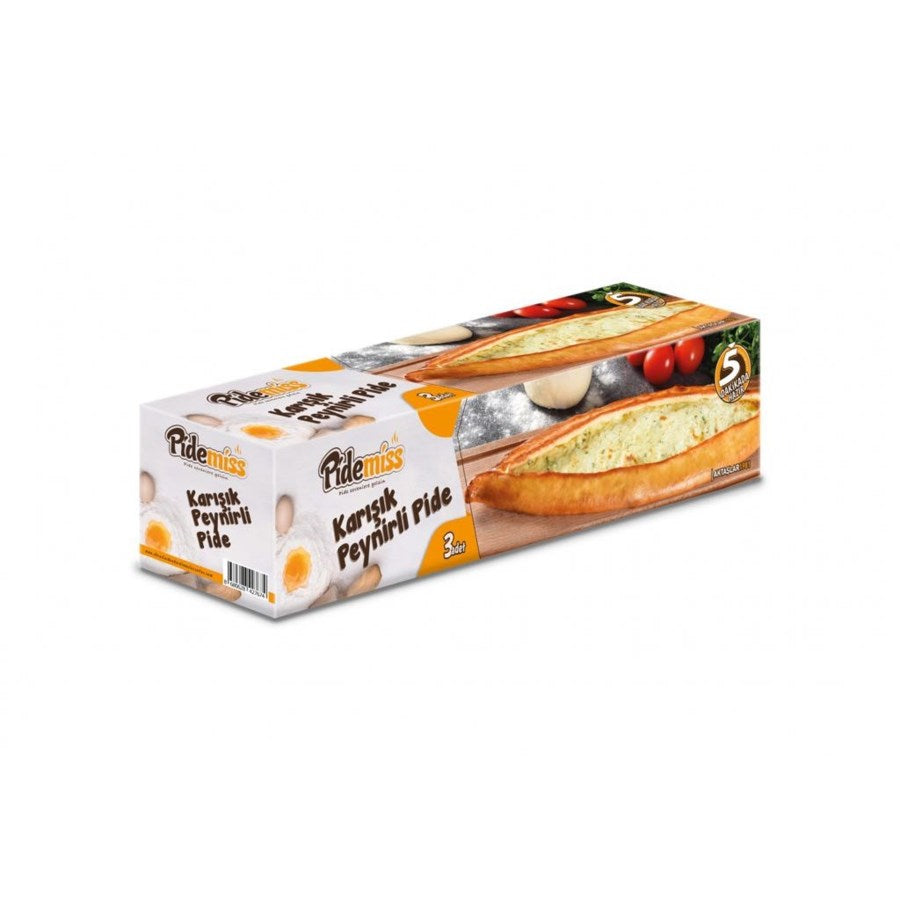 Pidemiss Pide W/mix Cheeses  (125grx3pcs)