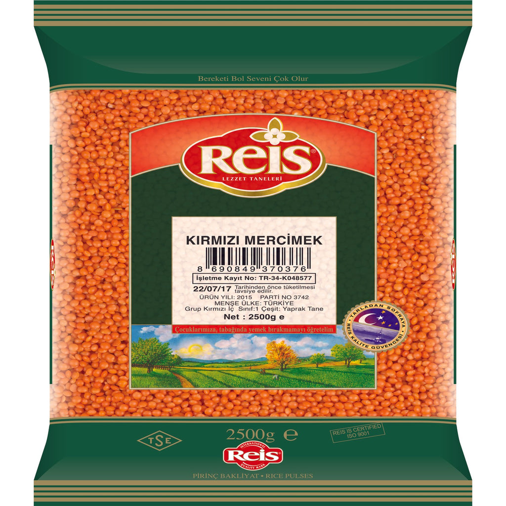 Reis Red Split Lentil 2.5kg