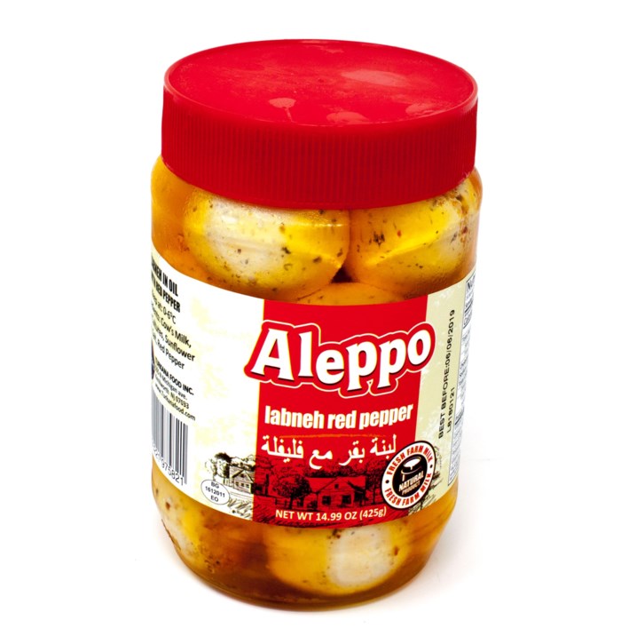 Aleppo Labneh W/red Pepper In Oil 425gr