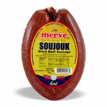 Merve Beef Soujouk Hot Round 1lb
