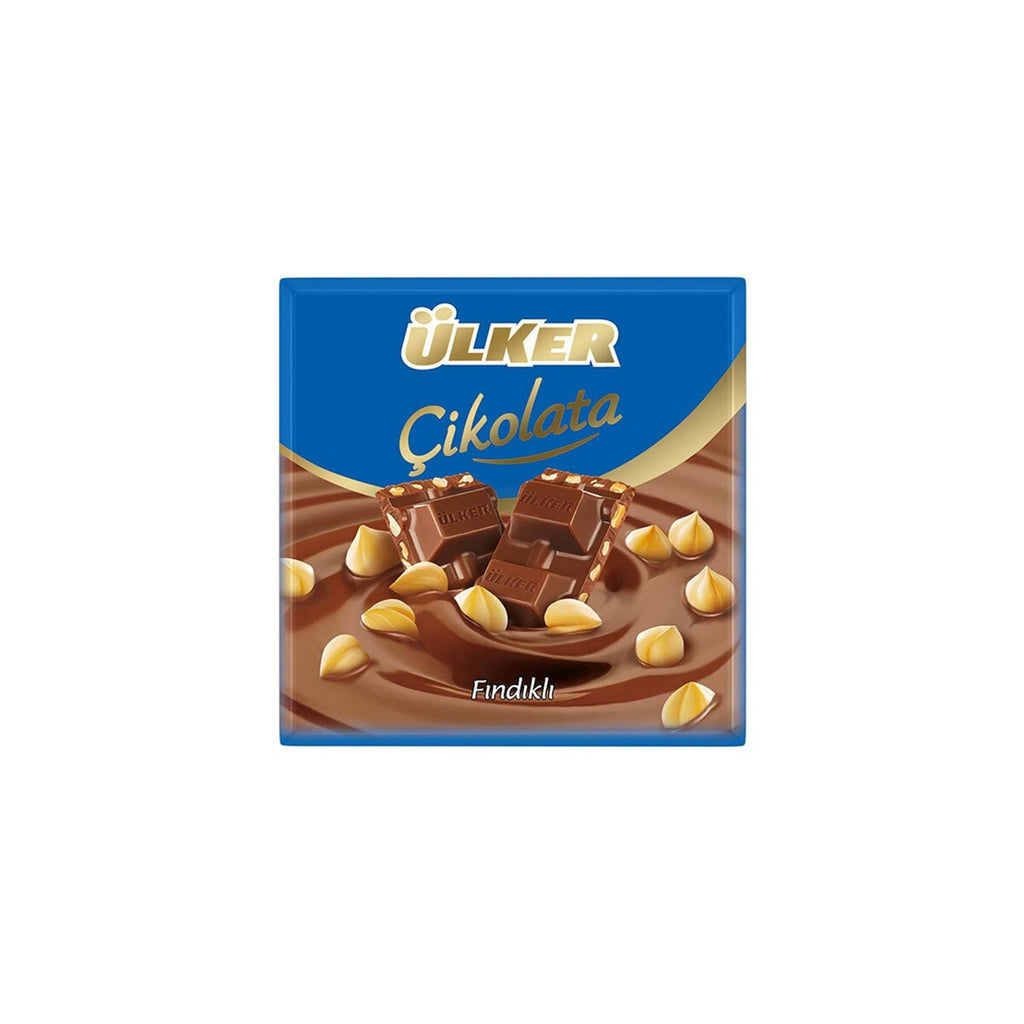 Ulker Hazelnut Chocolate Bars 65gr 6 Pcs