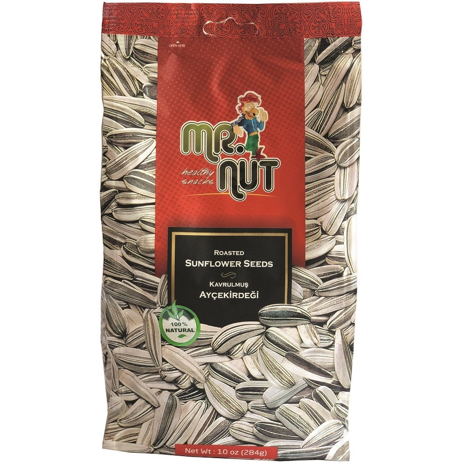 Mr. Nut Roasted Sunflower Seeds 10 Oz (284gr)