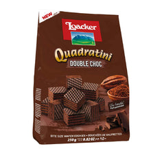 Loacker Quadratini - Double Chocolate 250gr