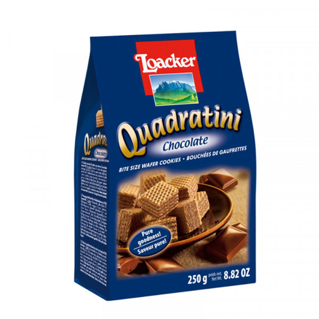 Loacker Quadratini - Chocolate 250gr