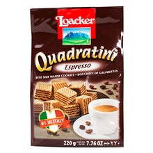 Loacker Quadratini - Espresso 250gr