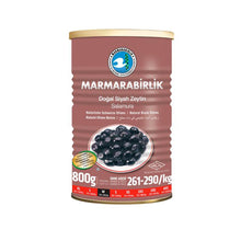 Marmarabirlik Gemlik Black Olives M Super 800 gr Can