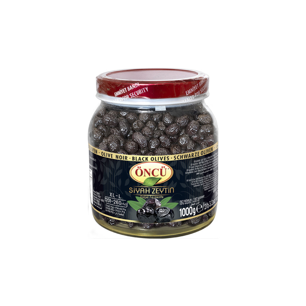 Oncu Siyah Zeytin Black Olive  1 Kg Xll