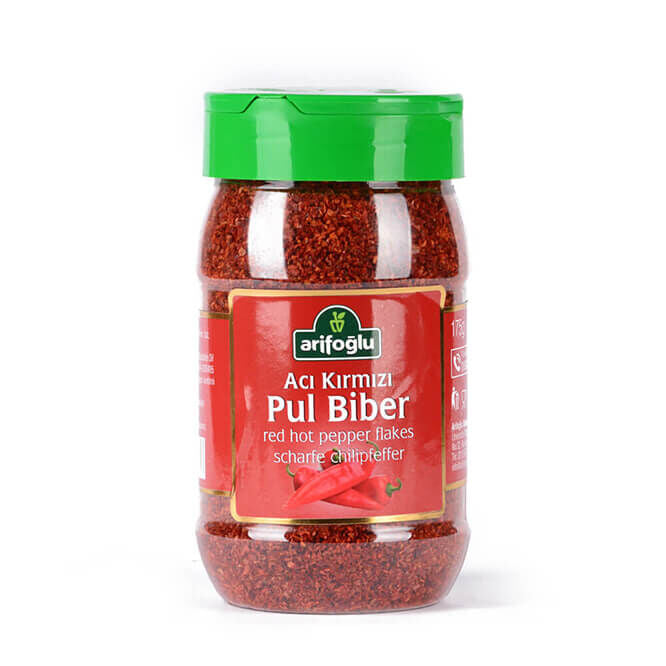 Arifoglu Paprica (Groud Hot Pepper) Pet Jar 175gr