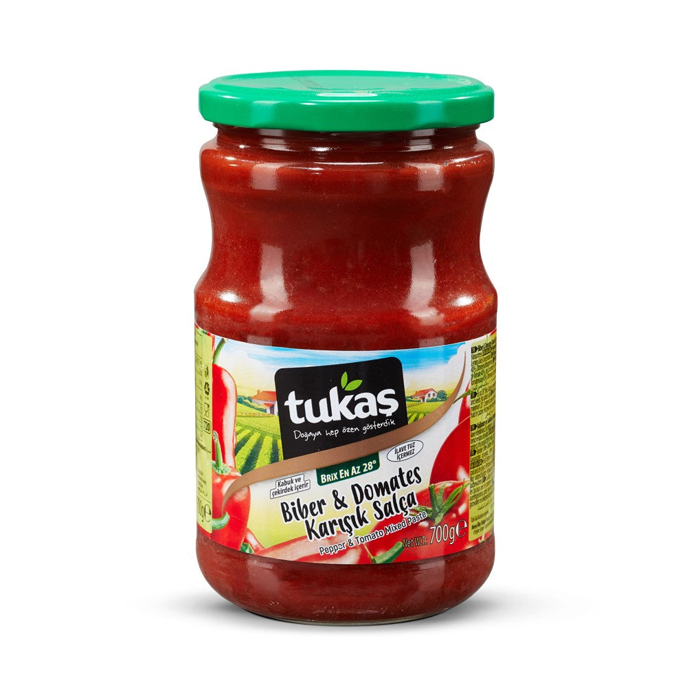 Tukas Tomato & Pepper Mixed Paste 720gr